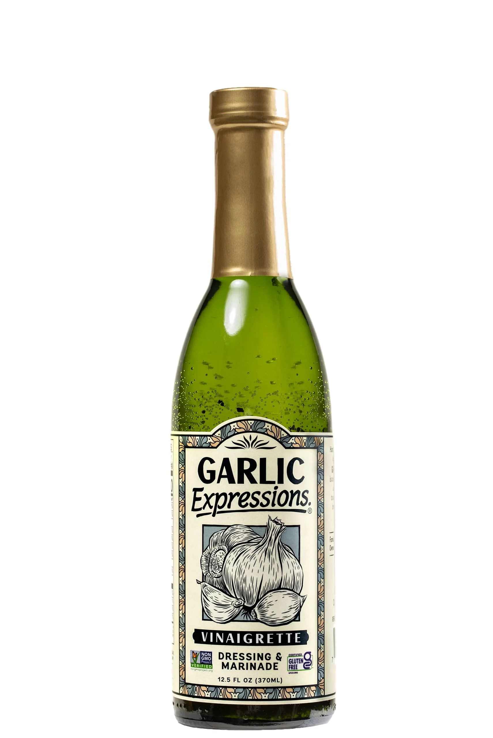 Garlic Expressions Classic Vinaigrette Salad Dressing & Marinade, 12.5 Oz (Pack of 12)