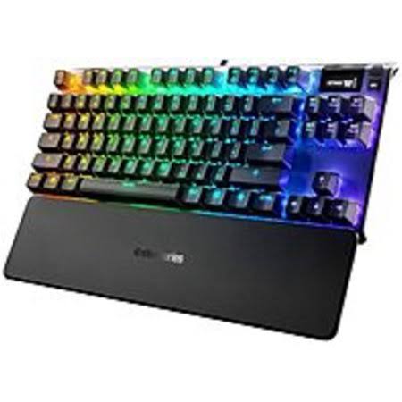 SteelSeries Apex 7 TKL Mechanical Gaming Keyboard - Cable (Refurbished), Size: 59