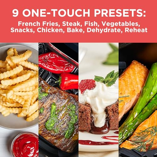 BLACK+DECKER Purifry 2QT Air Fryer, Crispy Deep Fried Taste without the Fat, Plus Bake, Dehydrate, and Keep Food Warm, Digital Touchscreen and Auto Shut-Off