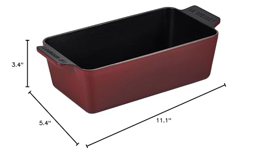 Le Creuset Enameled Cast Iron Signature Loaf Pan, 2qt., Cerise
