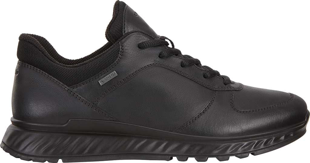 Women's ECCO Exostrike Low GORE-TEX Waterproof Sneaker Black Full Grain Leather 39 M