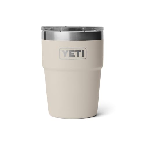 YETI Rambler 16 oz Stackable Tumbler, Vacuum Insulated, Stainless Steel with MagSlider Lid