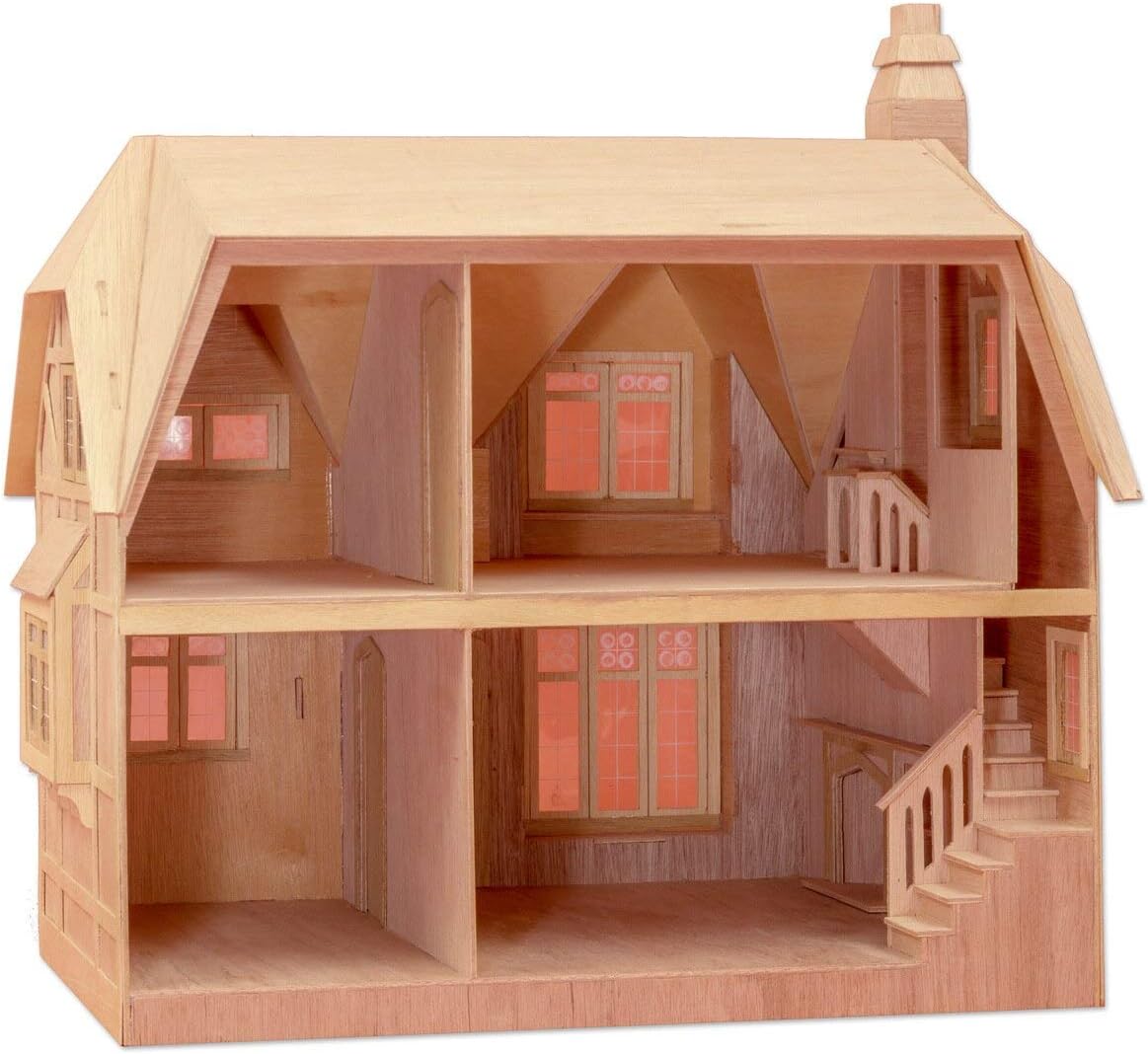 Greenleaf Glencroft Dollhouse Kit - 1 Inch Scale