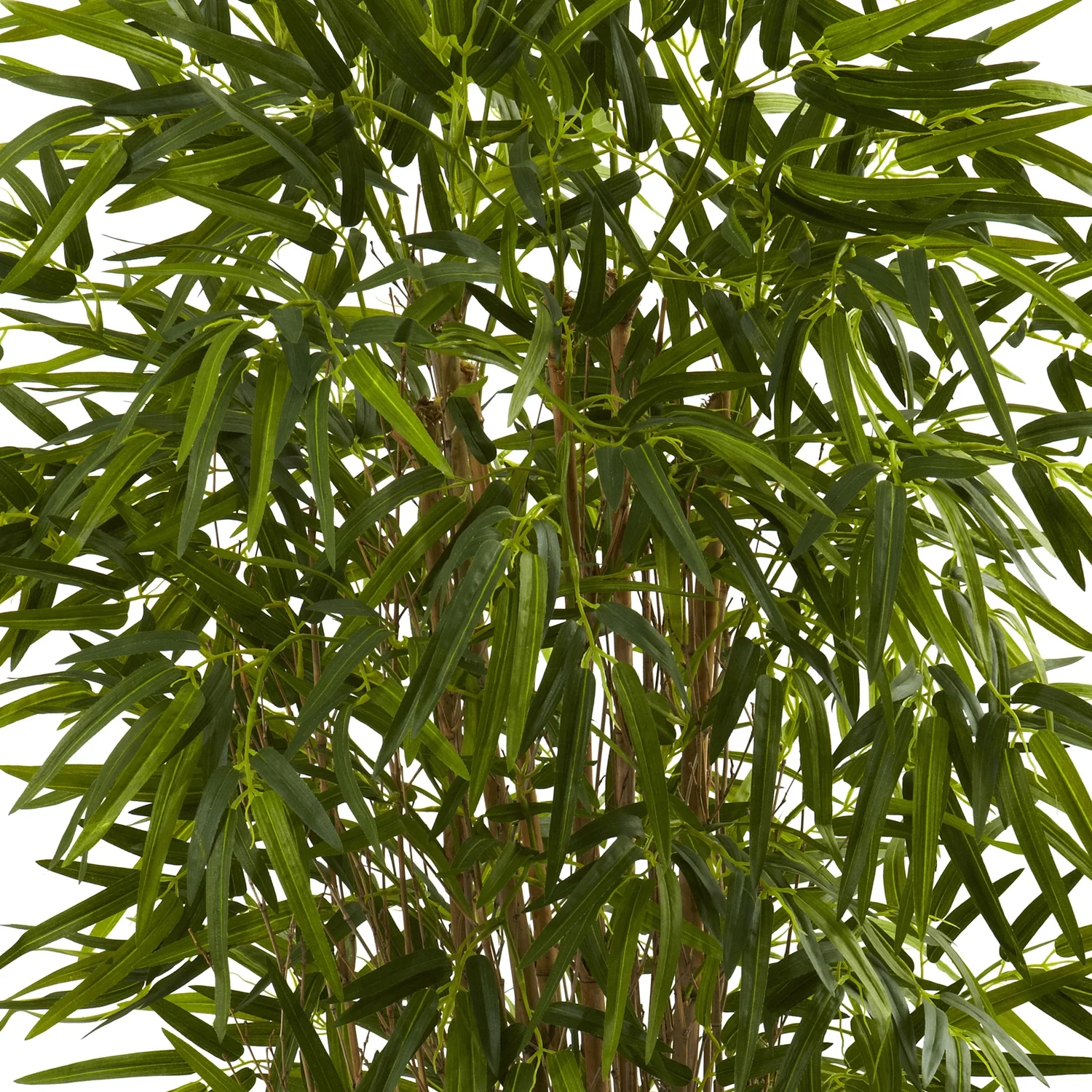 Nearly Natural 4-ft. Artificial Twiggy Bamboo Silk Tree, Green