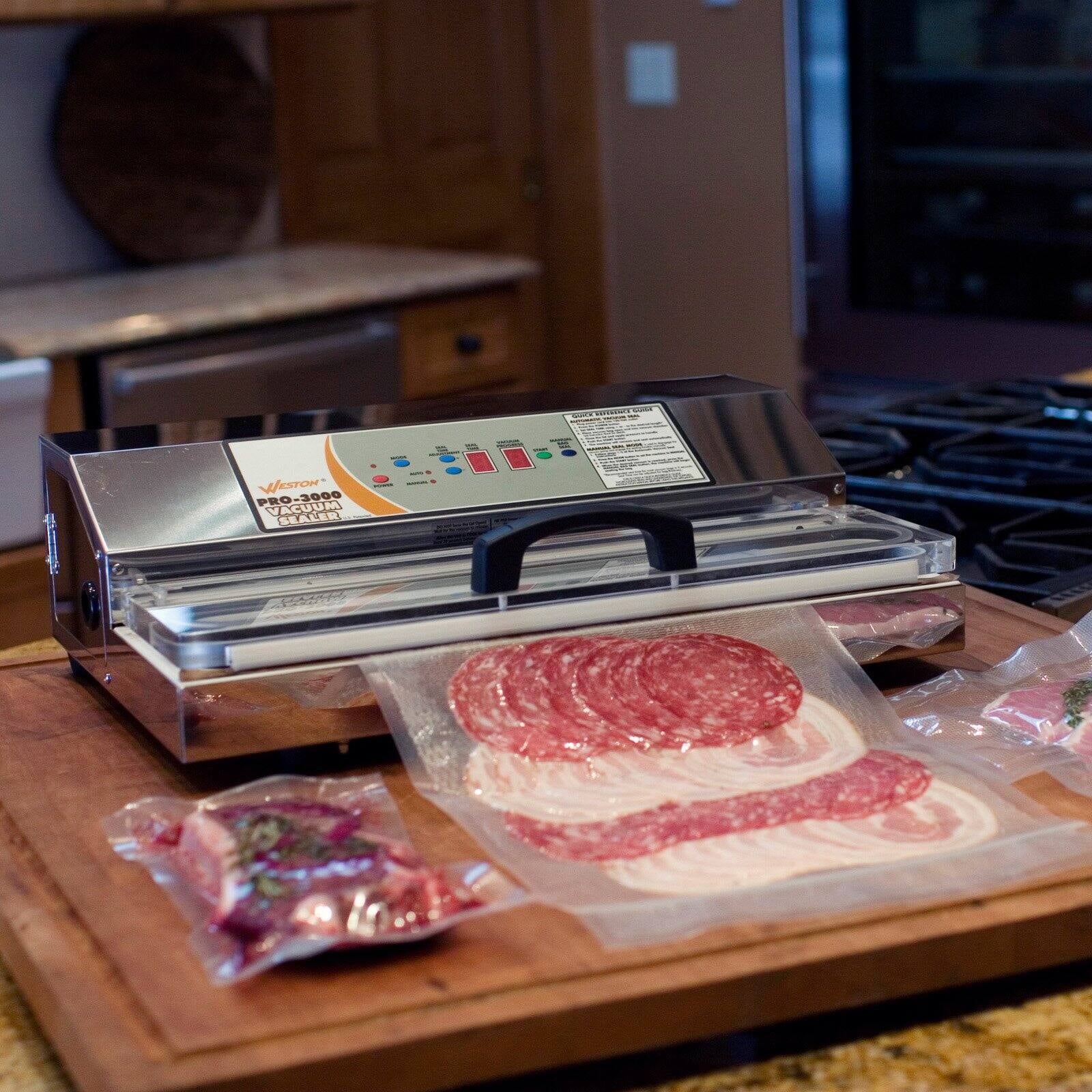 Weston Pro-3000 Stainless Steel Vacuum Sealer, 65-401-W