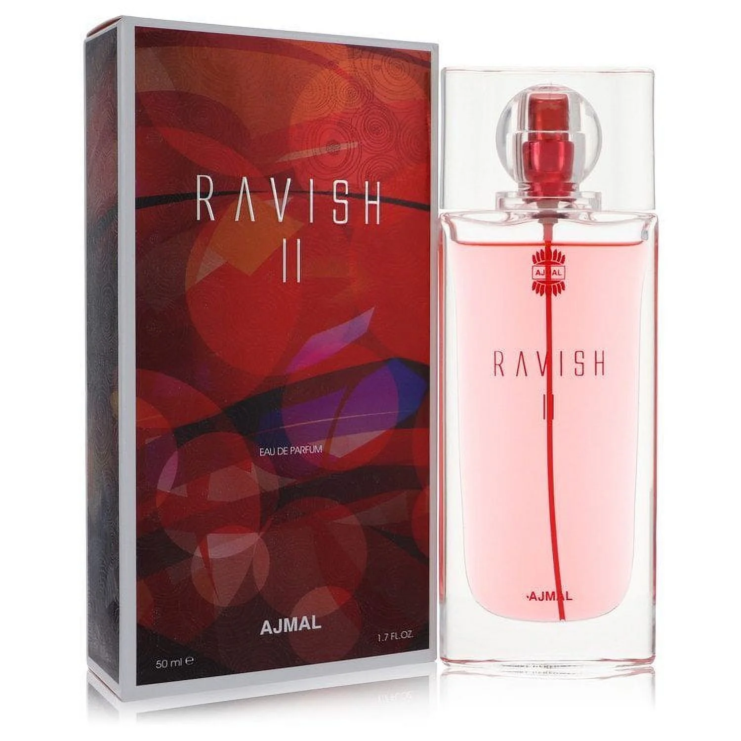 Ajmal Ravish II Eau De Parfum Spray - Pink - Captivating Floral Spice