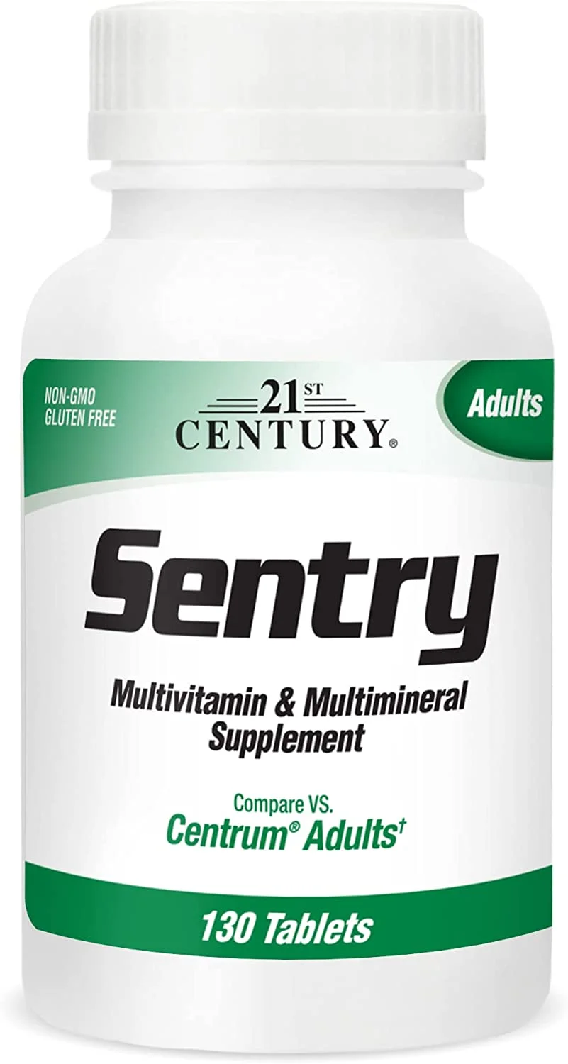21St Century Sentry Multi Vitamin And Mineral Tablets - 130 Ea, 2 Pack