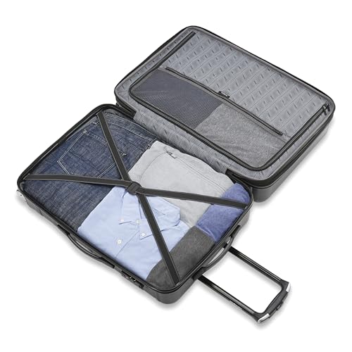 Samsonite Omni 2 Hardside Expandable Luggage with Spinner Wheels, 2-Piece Set (19/24), Lagoon Blue