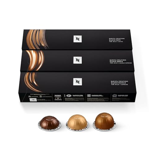Nespresso Capsules Vertuo, Variety Pack, Medium and Dark Roast Coffee, 30 Count Coffee Pods, Brews 7.8 oz.