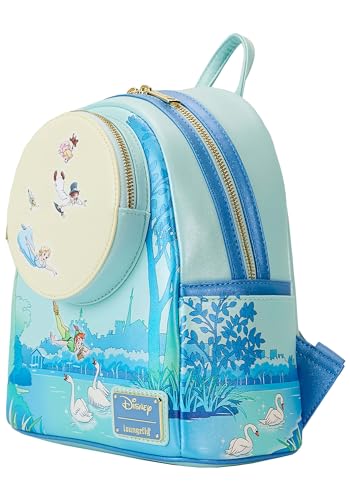 Loungefly Disney Peter Pan You Can Fly Glow Double Strap Shoulder Bag