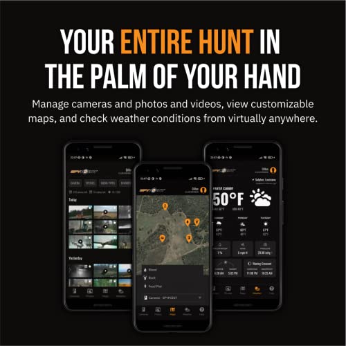 SPYPOINT Flex G-36 Cellular Trail Camera, 36MP Photos and 1080p Videos w/Sound, GPS Enabled, Dual-Sim LTE Connectivity, 100' Flash & Detection Range