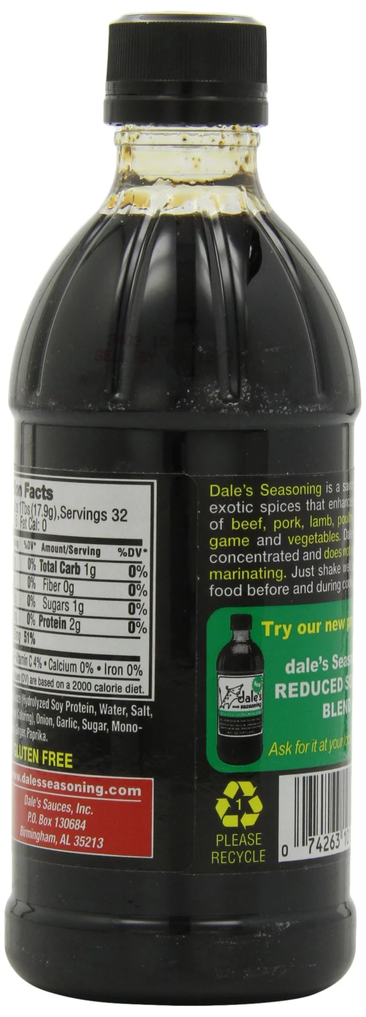 Dale's Steak Seasoning, 16-Ounce Bottles (Pack of 6)