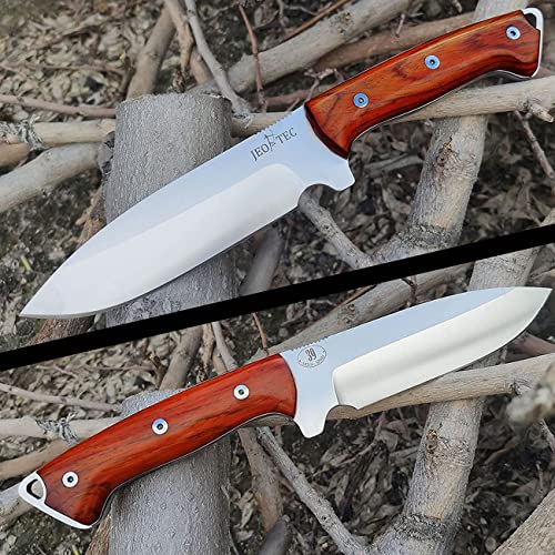 JEO-TEC Nº39 Fixed Blade Bushcraft Survival Hunting Camping Field Knife, Full Tang 11