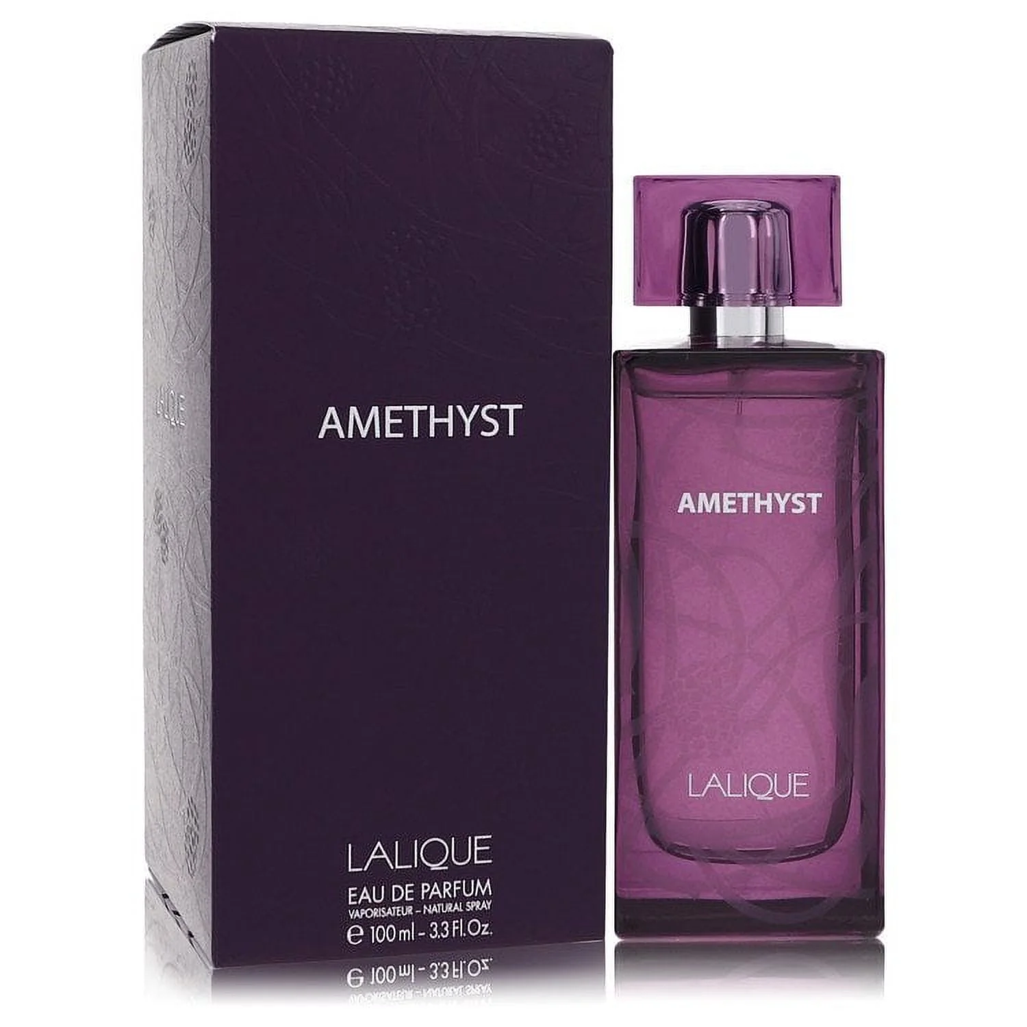 Lalique Amethyst by Lalique Eau De Parfum Spray 3.4 oz for Women Pack of 2