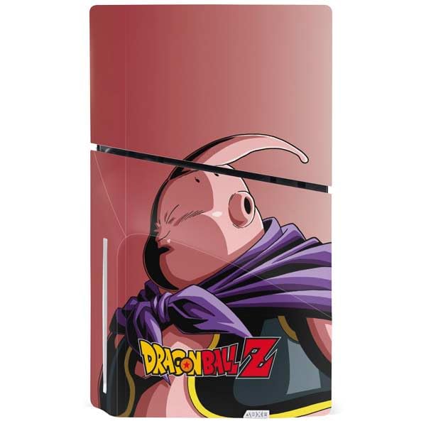 Skinit Decal Gaming Skin Compatible with PS5 Slim Disk Console - Officially Licensed Dragon Ball Z Goku Iconic Kanji Symbol Design
