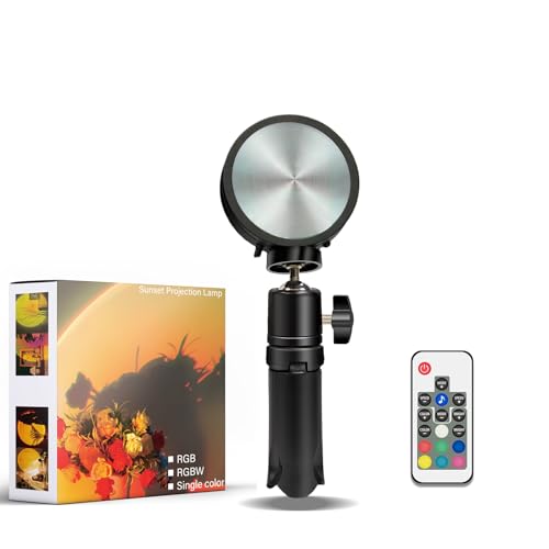 LED Sunset Lamp Projector,Multicolor Changing with USB Port,Sunset Light 180°Rotation for Room Decor,Sunset Lamp for Bedroom,Photography Party,Tiktok Live,Gift for Halloween, Christmas