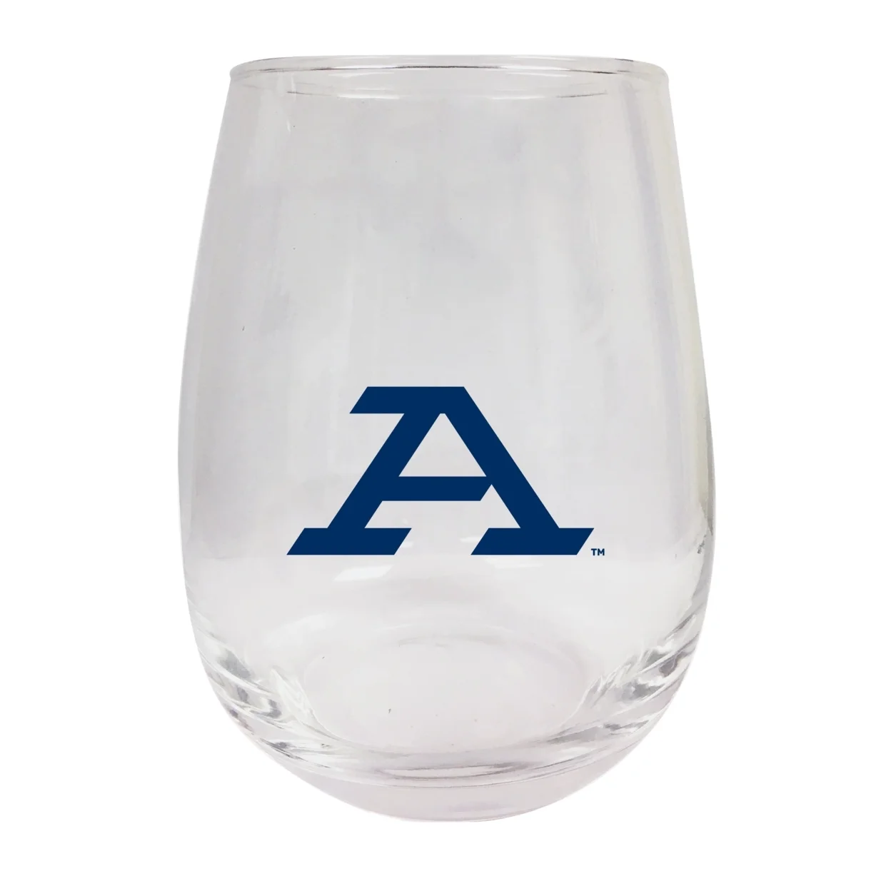 Akron Zips 9 oz Stemless Wine Glass
