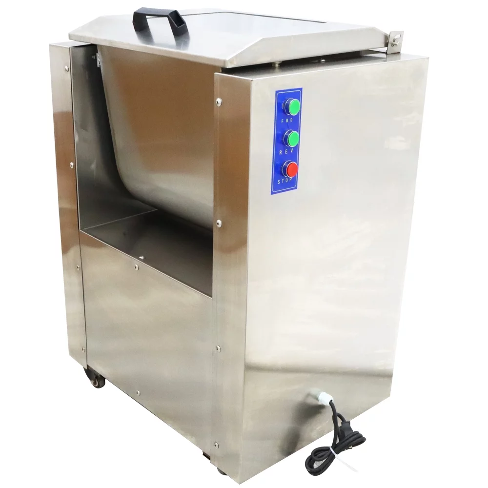 40L Automatic Food Mixer Grinder Electric Meat Vegetable Blender for Dumplings Pies Meatball