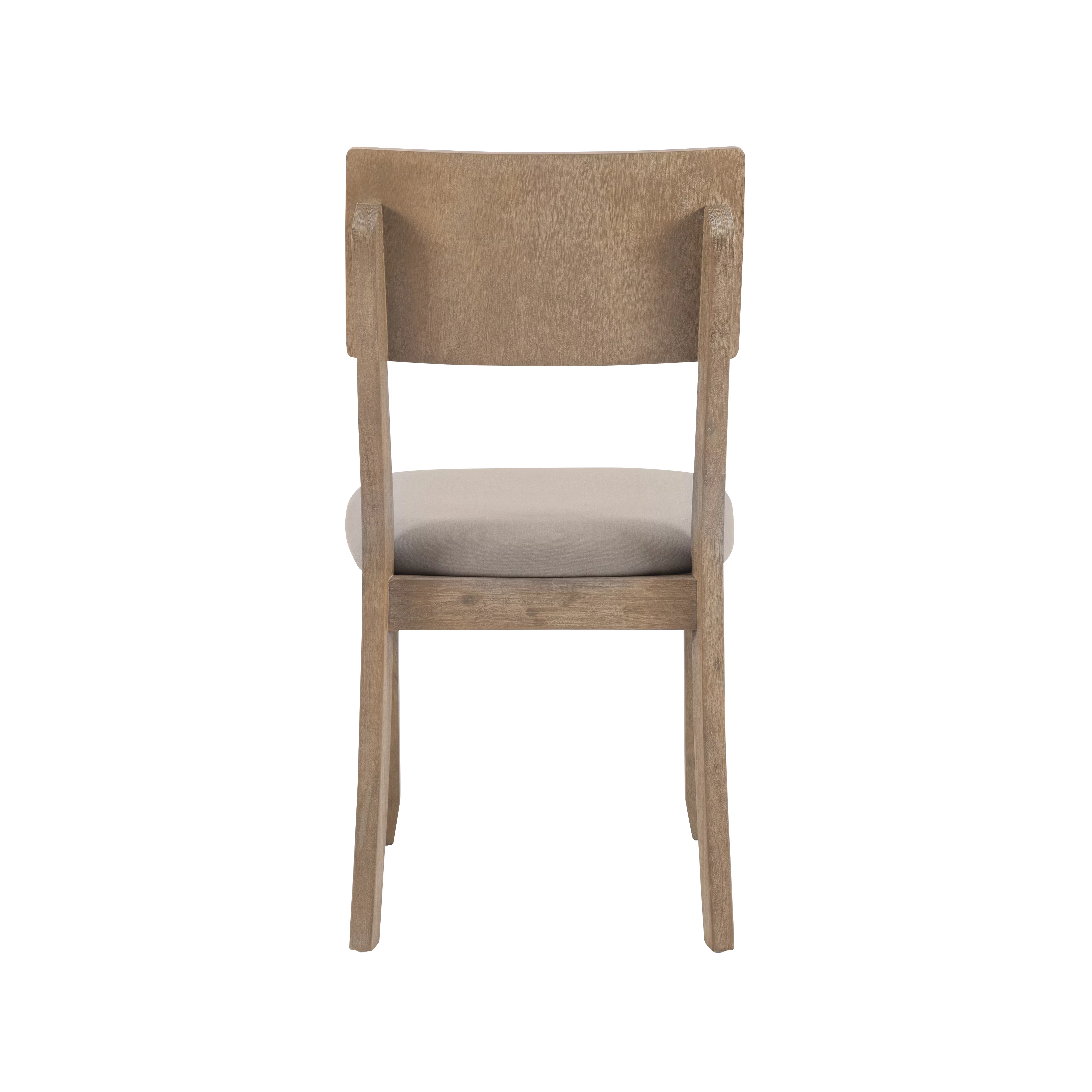 Linon Jamil Upholstered Dining Chair, Set of 2, Gray Wash