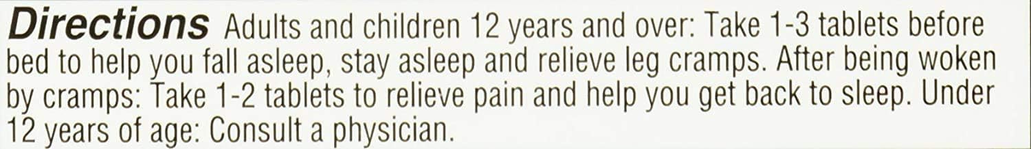 Hyland's Leg Cramps PM Tablets 50 ea 50 Count (Pack of 2)