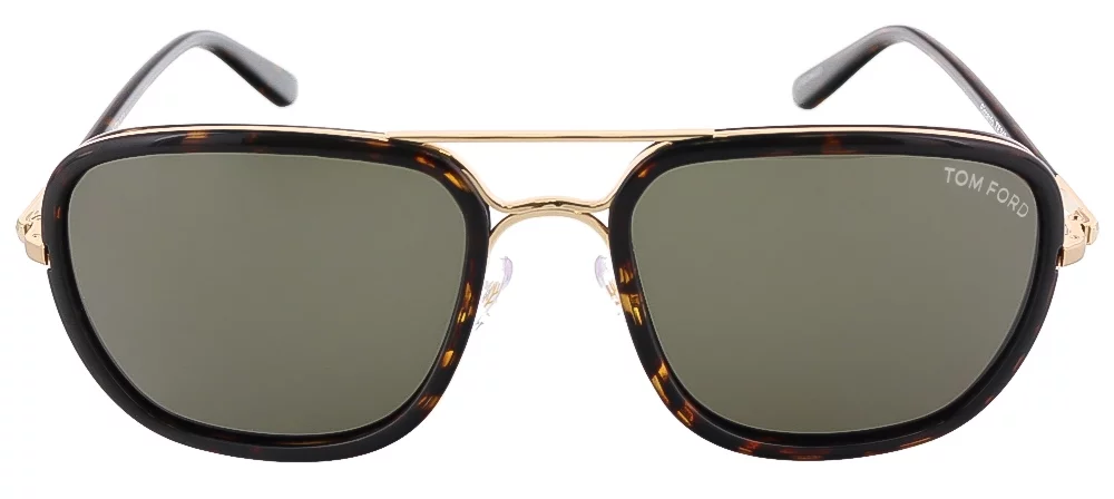 Tom Ford FT0340/S 28N RICCARDO Havana/Rose Gold Aviator sunglasses
