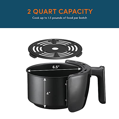 Elite Gourmet EAF0852SS 8.5Qt. Capacity Air Fryer Oven, Air Fry, Broil, Toast, Bake & Broil with Convection, Time and Temperature Controls, 800-Watts, Includes 25 Delicious Recipes, Stainless Steel