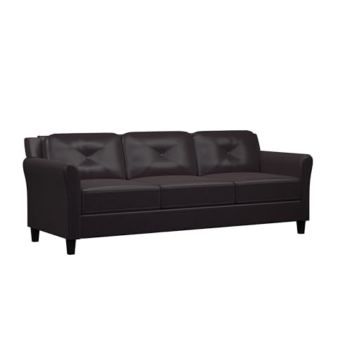 Lifestyle Solutions Harrington Loveseat, Black