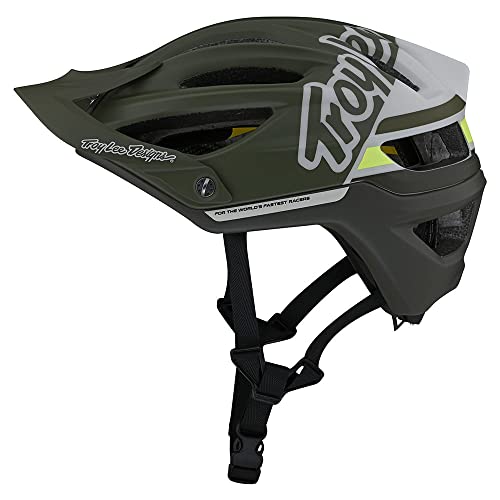 Troy Lee Designs A2 Decoy Half Shell Mountain Bike Helmet W/MIPS - EPP EPS Ventilated Lightweight Racing BMX Gravel MTB Bicycle Cycling Accessories - Men Women Unisex