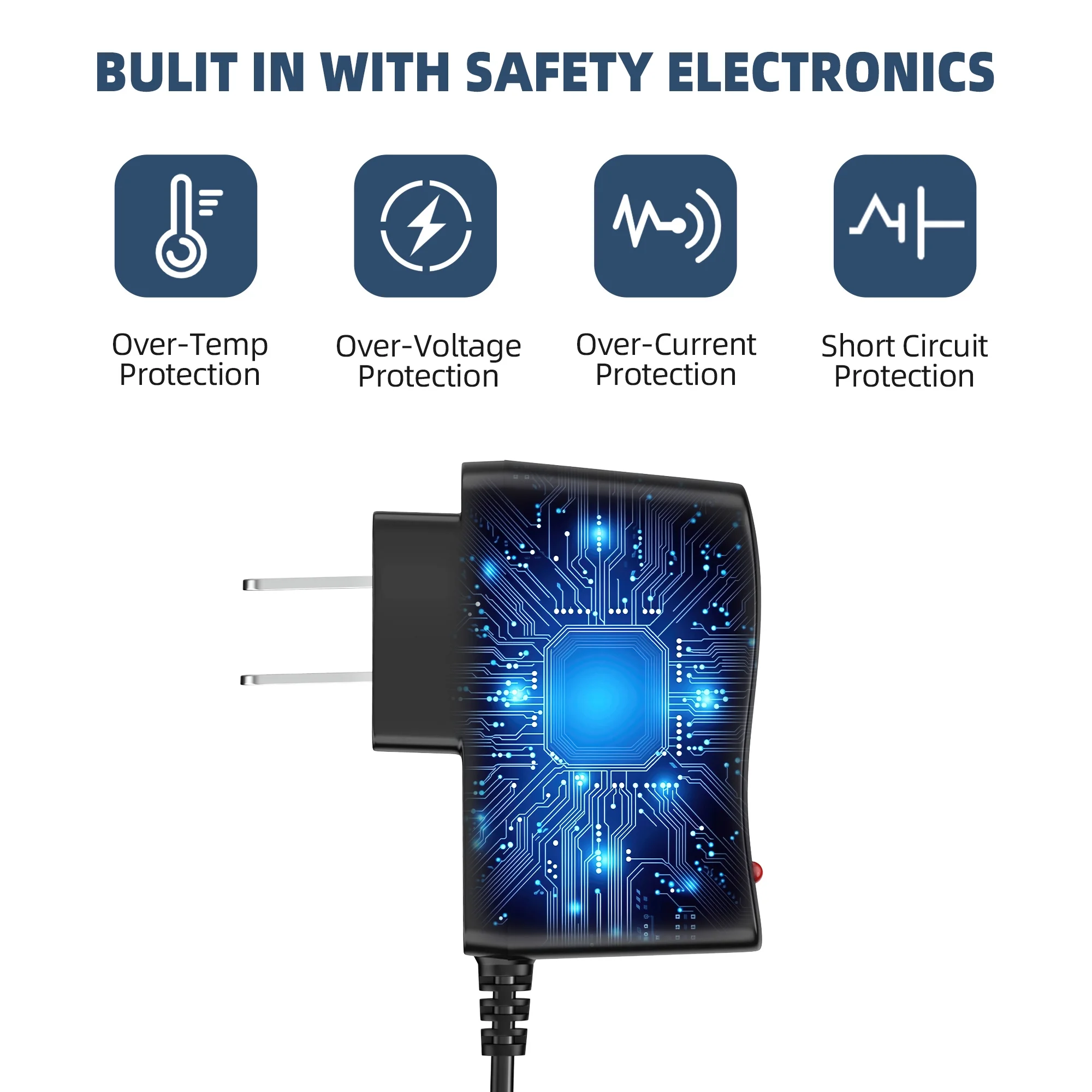 PGENDAR AC DC Adapter For Royal Dirt Devil Broom Vac Vacuum Part #2-200385-000 Plug In Battery Charger 2200385000 Power Supply Cord Wall Home Charger PSU