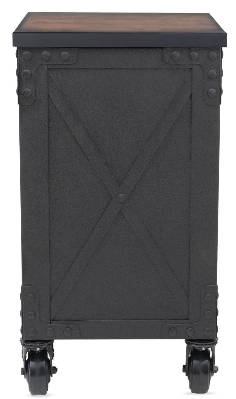 DuraMax 48 in. 5-Drawers Rolling Tool Chest with Wood Top