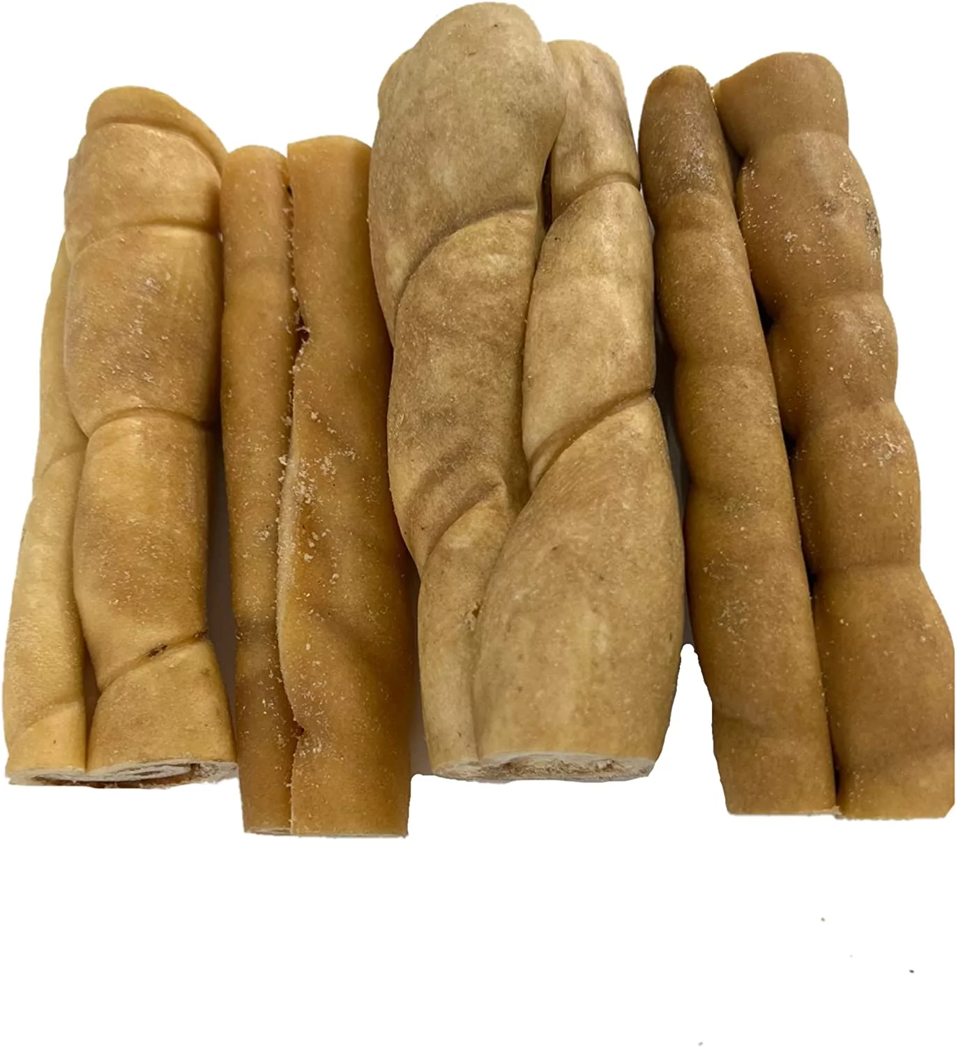 Beef Cheek Rolls (10 Count) - Chew Stick for Dogs 6 inches - Retriever Beef Cheek Roll Chew Stick by 123 Treats