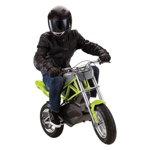 Razor Electric Bike with Pneumatic Tires, Chain Driven Motor, & Speeds of 17 Miles per Hour, RSF650