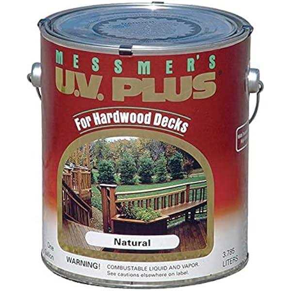 Messmer’s MH-500 1 Gallon Natural Hardwood UV Plus