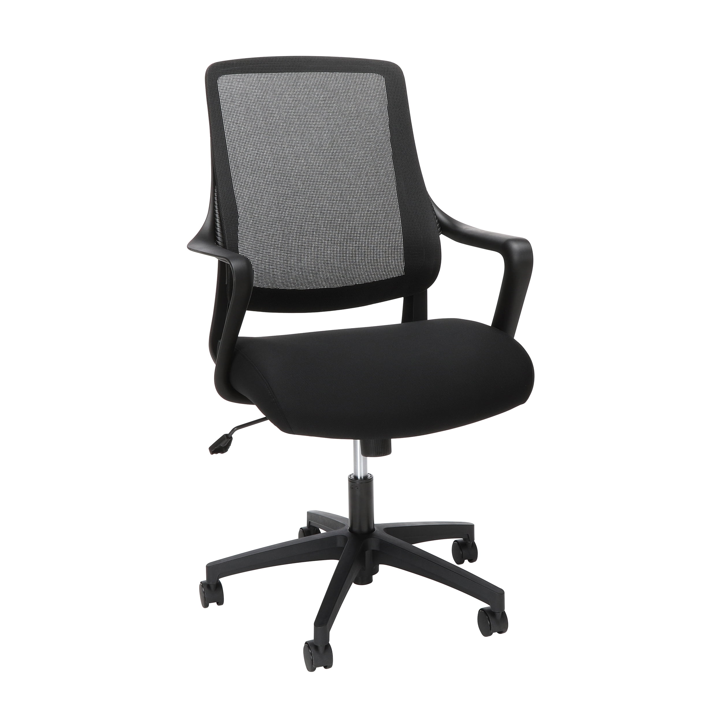 HON Basyx Helium Commercial-Grade Light Task Chair, Office Chair, in Black (BSX100VA10T)