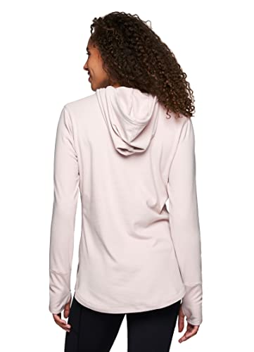 RBX Active Women's Fashion Yoga Lightweight Long Sleeve Pullover Hoodie Top