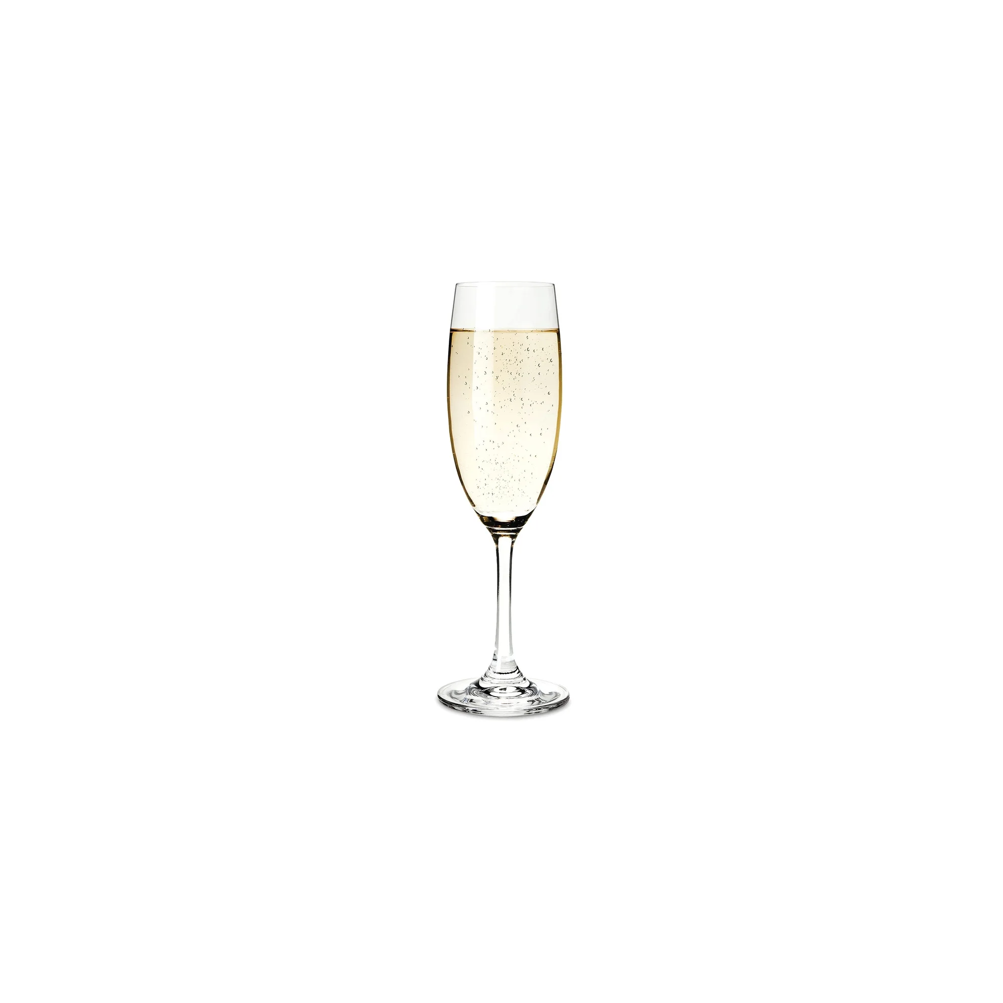 True Cuvée Champagne Flutes Lead-Free Crystal Sparkling, Stemmed Wine Glass (Pack of 12)