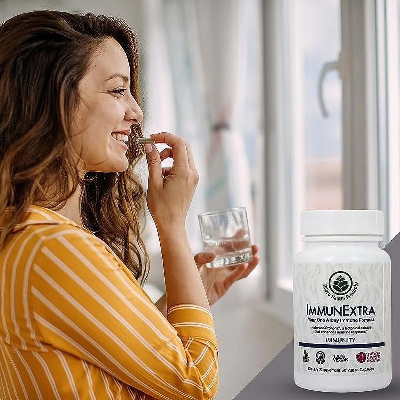 Immune Extra Allera Health Products 60 VCaps Pack of 3