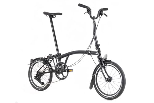 Brompton P Line Superlight 4 Speed Folding Bike - Midnight Black