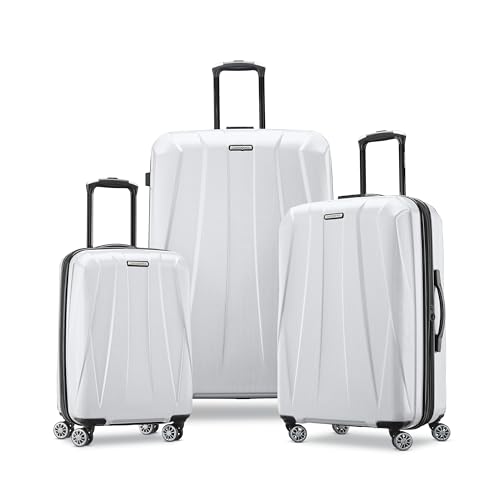 Samsonite Centric 2 Hardside Expandable Luggage with Spinner Wheels, Black, Carry-On 20-Inch