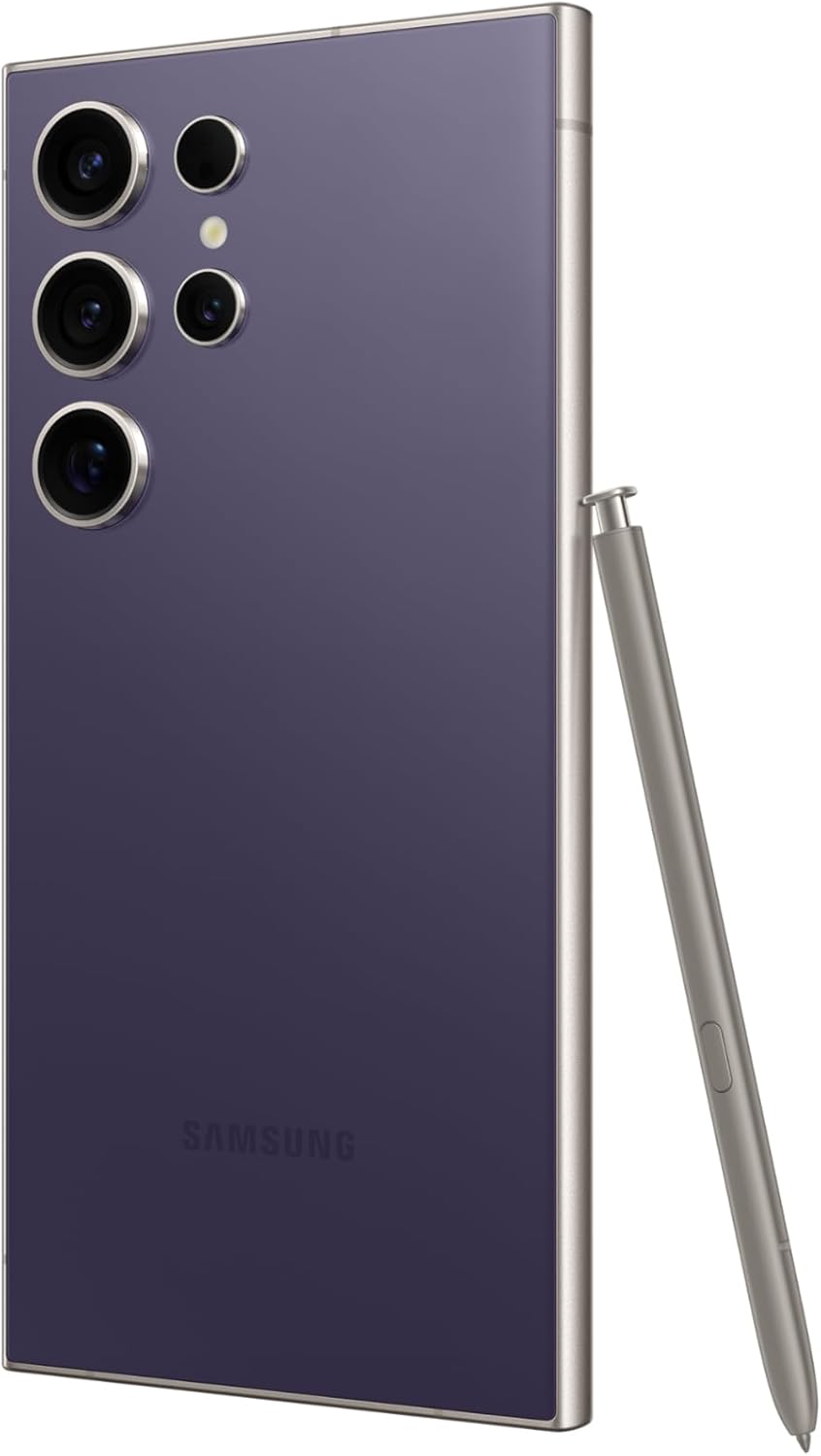 SAMSUNG Galaxy S24 Ultra Cell Phone, 1TB AI Smartphone, Unlocked Android, 200MP, 100x Zoom Cameras, Long Battery Life, S Pen, Global Version, 2024 - Titanium Violet