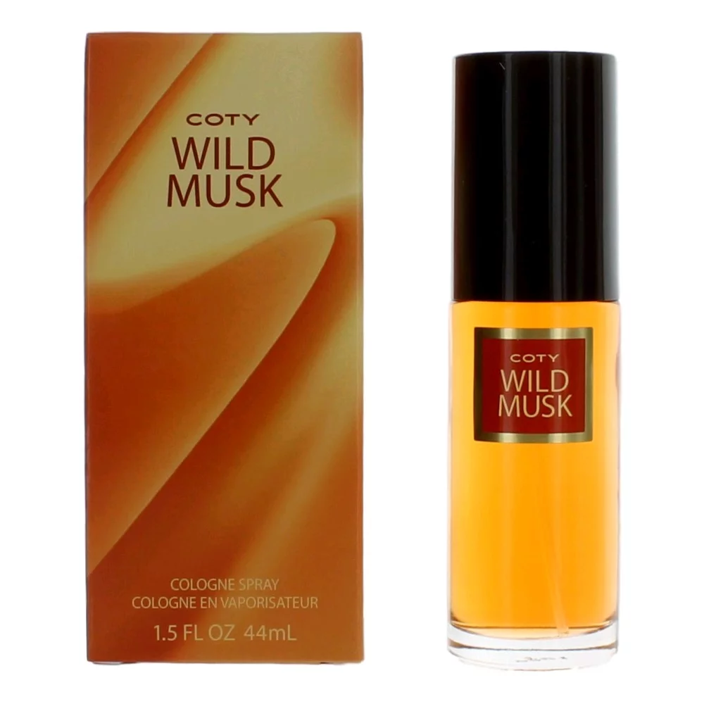 Wild Musk By Coty Cologne Spray for Women, 2 Pack, 1.5 oz