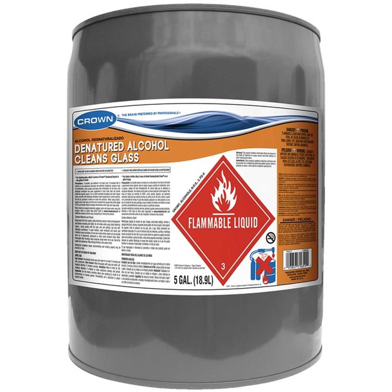 Crown Denatured Alcohol 5 gal DAM05