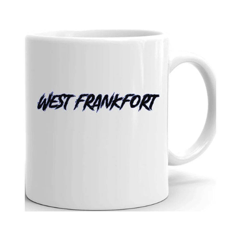 West Frankfort Slasher Style Ceramic Dishwasher And Microwave Safe Mug By Undefined Gifts