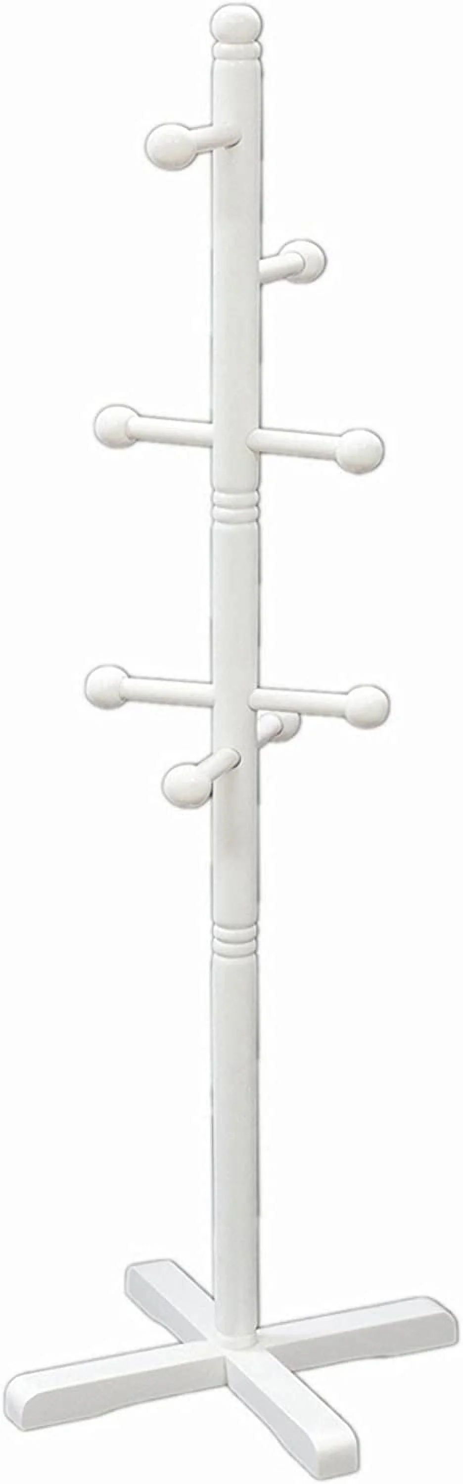 Frenchi Home Furnishing Freestanding Kid's Coat Rack White Coat rack