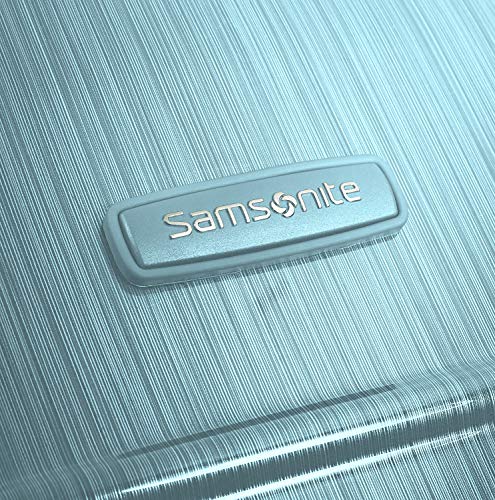 Samsonite Winfield 2 Hardside Expandable Luggage with Spinner Wheels, Brushed Anthracite, Checked-Large 28-Inch