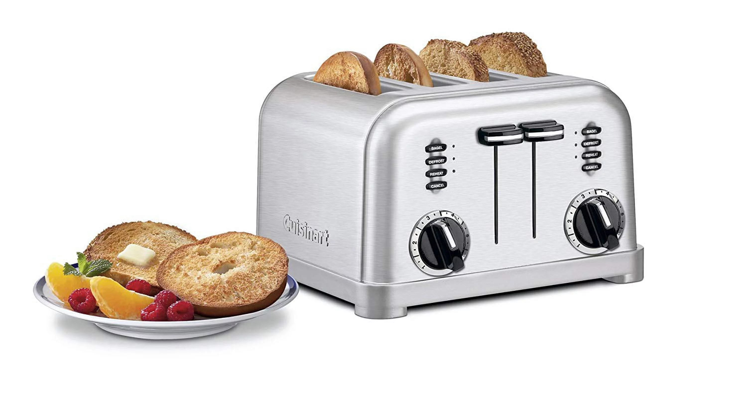 Cuisinart Brushed Stainless 4 Slice Classic Toaster