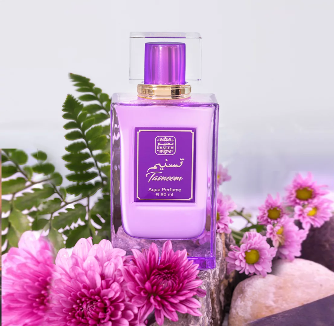 Tasneem Aqua Perfume Arabic Non Alcoholic Fruity Sandalwood Women Parfum by Naseem