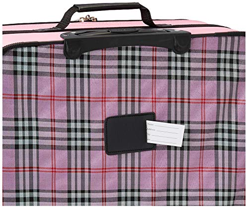 Rockland Fashion Expandable Softside Upright Luggage Set, Charcoal, 2-Piece (14/19)