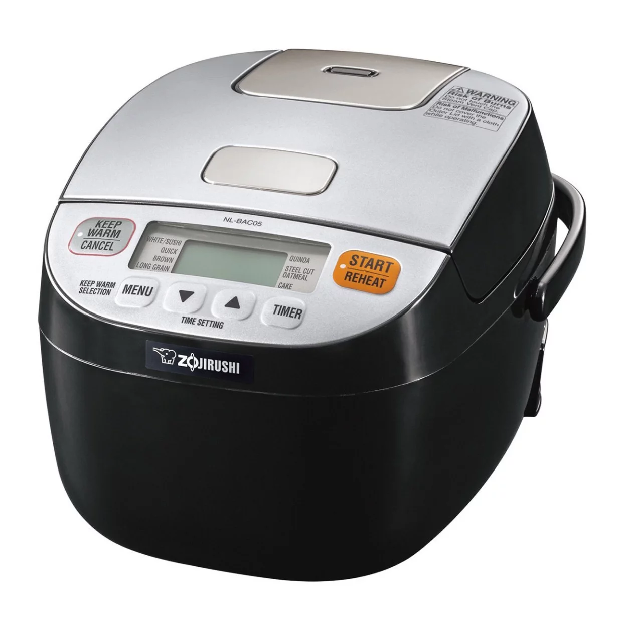 Zojirushi Micom Rice Cooker and Warmer (3-Cup/ Silver Black) Bundle