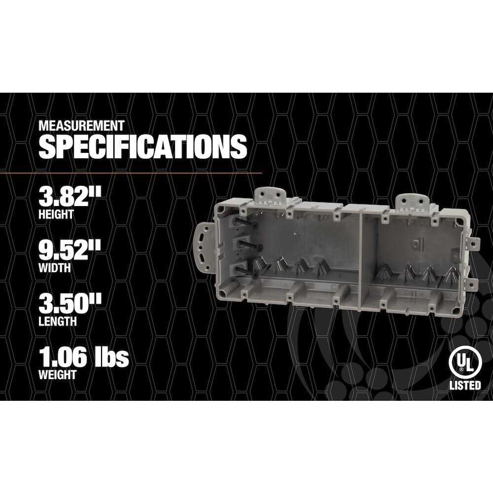 Southwire MSBMMT5G 5 Gang Smart Box